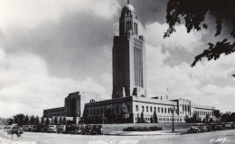 Nebraska Lincoln Capitol Capitole Ancienne Carte Photo LL Cook EKC 1940 - Lincoln