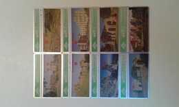 8 TELECARTE  ENGLISH HERITAGE - BT Global Cards (Prepagadas)