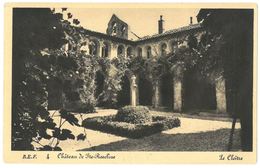 CPA LES ARCS SUR ARGENS - Château Sainte Roseline - Le Cloître - Ed. B.E.F. N°4 - Les Arcs