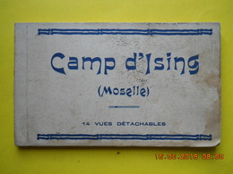 Camp D'Ising ,carnet 14 Cpa Dont Side-car - Thionville