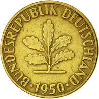 Monnaie, République Fédérale Allemande, 5 Pfennig, 1950, Karlsruhe, SUP - 5 Pfennig