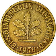 Monnaie, République Fédérale Allemande, 5 Pfennig, 1950, Stuttgart, SUP - 5 Pfennig