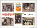 BIHOREL LES ROUEN -  Les Commerces En 1900 - Boulangeries Des Trois Pipes Et Place  L'Eglise, Boucherie Rte  Neufchatel - Bihorel