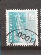 1986   2175 A PERF-  13 1-4  FREIMARKE DEFINITIVA POSTA SCHIFF  NAVE JUGOSLAWIEN JUGOSLAVIJA USED - Used Stamps