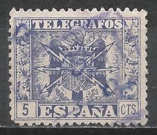 Spain. #T5 (U) Telegrafos * - Télégraphe