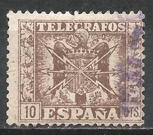 Spain. #T6 (U) Telegrafos - Telegraph