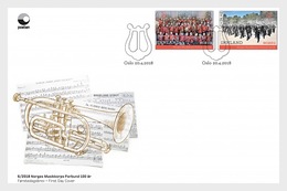 Noorwegen / Norway - Postfris / MNH - FDC Fanfare 2018 - Neufs