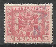 Spain. #T7 (U) Telegrafos * - Telegramas