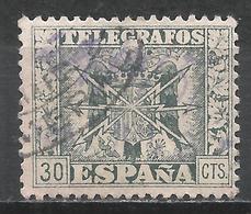 Spain. #T8 (U) Telegrafos - Télégraphe