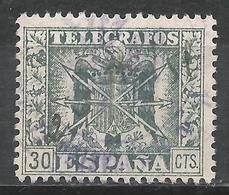 Spain. #T8 (U) Telegrafos - Telegraph