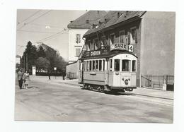 Suisse Neuchatel Cpm La Chaux De Fonds Tramway Près De La Charrière 1950 - La Chaux-de-Fonds