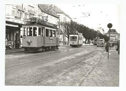 Suisse Neuchatel Cpm La Chaux De Fonds Tramways Casino Avenue Léopold Robert 1949 - La Chaux-de-Fonds