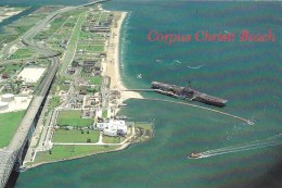 USS Lexington CV 16, Corpus Christi Beach, Texas, USA Unused - Corpus Christi