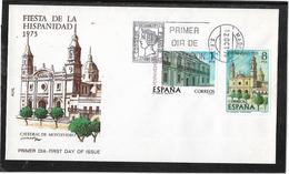 Espagne - Enveloppe Premier Jour - Monuments - Châteaux - Architecture - FDC