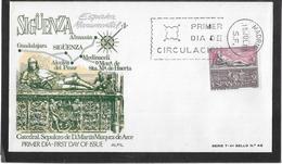 Espagne - Enveloppe Premier Jour - Monuments - Châteaux - Architecture - FDC