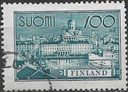 FINLAND 1942 Helsinki Harbour - 100m - Blue FU - Militari