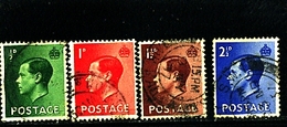 GREAT BRITAIN - 1936  EDWARD VIII SET  FINE USED - Used Stamps