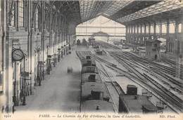 PARIS- 75013- LE CHEMIN DE FER D'ORLEANS, LA GARE D'AUSTERLITZ - Arrondissement: 13