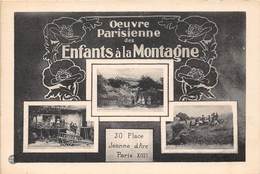 PARIS- 75013- OEUVRE PARISIENNE DES ENFANTS DE LA MONTAGNE 30 PLACE JEANNE D'ARC - Distretto: 13