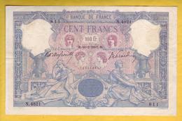 * BILLET FRANCAIS - 100 Francs Bleu Et Rose 16-2-1907 TB+ - 100 F 1888-1909 ''Bleu Et Rose''