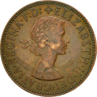 Grande-Bretagne, Elizabeth II, 1/2 Penny, 1962, TTB, Bronze, KM:896 - C. 1/2 Penny