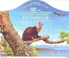 2016. Russia, Barguzinsky Biosphere Nature Reserve, S/s, Mint/** - Nuovi