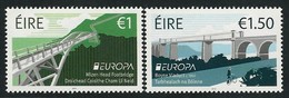 IRLANDA/ IRELAND/ EIRE/ IRLAND -EUROPA 2018 - PUENTES.- BRIDGES - BRÜCKEN - PONTS".-SERIE De 2 V. - 2018