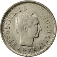 Colombie, 20 Centavos, 1971, TTB+, Nickel Clad Steel, KM:245 - Colombia