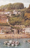 Postcard Clovelly From The Harbour [ Salmon ]  My Ref  B12216 - Clovelly