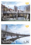 NEW EUROPA CEPT; Bridges, Brugge; Cobblers' Bridge In Ljubljana; Puch Bridge In Ptuj  MINT MNH ** - 2018