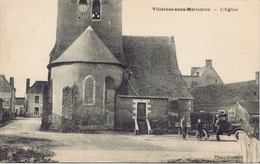72 - Villaines-sous-Malicorne (Sarthe) - L'église - Otros & Sin Clasificación