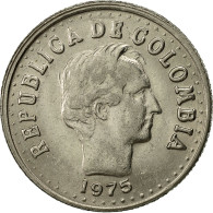 Colombie, 20 Centavos, 1975, SUP, Nickel Clad Steel, KM:246.1 - Colombia