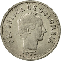 Colombie, 20 Centavos, 1975, TTB+, Nickel Clad Steel, KM:246.1 - Colombia