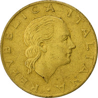 Italie, 200 Lire, 1989, Rome, TB+, Aluminum-Bronze, KM:130 - 200 Lire