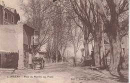 84 - MAZAN - Place Du Marché Aux Fruits - Mazan