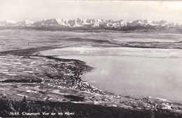 Suisse,vue Aérienne Chaumont Et Petit Hotel,neuchatel,val De Ruz,savagnier,chaine Des Alpes,rare,carte Photo - Neuchâtel