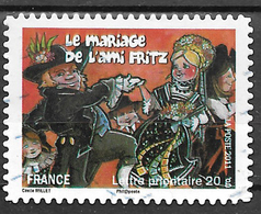 FRANCE Adhésif 579 Mariage De L'ami FRITZ - Andere & Zonder Classificatie