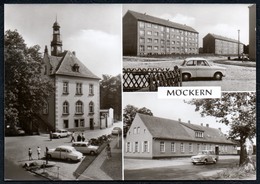 B4025 - Möckern Bei Burg - Rathaus Gaststätte Sportheim - PKW Trabant Wartburg - Burg