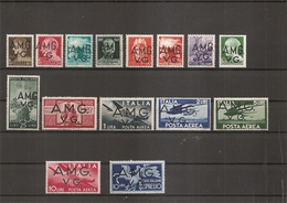 Italie - Occupation Interalliée ( Lot De Timbres Divers Différents X -MH) - Anglo-american Occ.: Naples