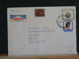 76/310    LETTRE   NOUVELLE ZELANDE. - Storia Postale