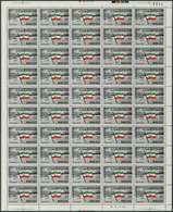 22042 Aden - Mahra State: 1967, Definitives "Ensign", 5f. To 500f., Complete Set Of Eleven Values, Sheets - Aden (1854-1963)