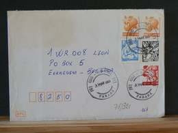 76/321  LETTRE POUR LA BELG. 1983 - Brieven En Documenten