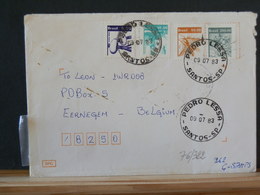 76/322  LETTRE POUR LA BELG. 1983 - Cartas & Documentos