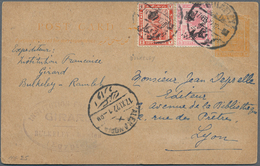 22111 Ägypten: 1895-1949 (ca.): Group Of 26 Covers, Postcards And Postal Stationery Items From Egypt (23) - 1915-1921 Brits Protectoraat