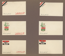 22140 Ägypten - Besonderheiten: 1952/53, Ornamentic 'Ladies' Envelopes: Group Of 67 Small Envelopes And Ca - Altri & Non Classificati