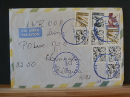 76/323  LETTRE POUR LA BELG. 1983 - Storia Postale