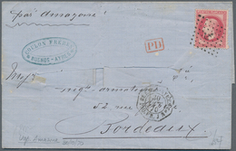 22184 Argentinien: 1865-1908 Ca.: Collection Of 21 Covers, Postcards And Postal Stationery Items, Three Us - Sonstige & Ohne Zuordnung