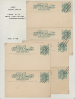 22196 Argentinien - Ganzsachen: 1876/1952 Ca., Very Comprehensive And Detailed Collection With More Than 2 - Postwaardestukken