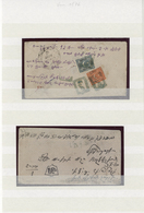 22200 Armenien: 1876-1923, 1992-2000: Postal History And Stamp Collection Of Eight Early Covers + Modern I - Arménie