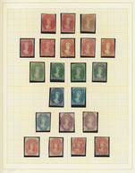 22210 Tasmanien: 1855/1910 (ca.), A Lovely Mint Collection Of 79 Stamps, Neatly Arranged On Album Pages, C - Lettres & Documents